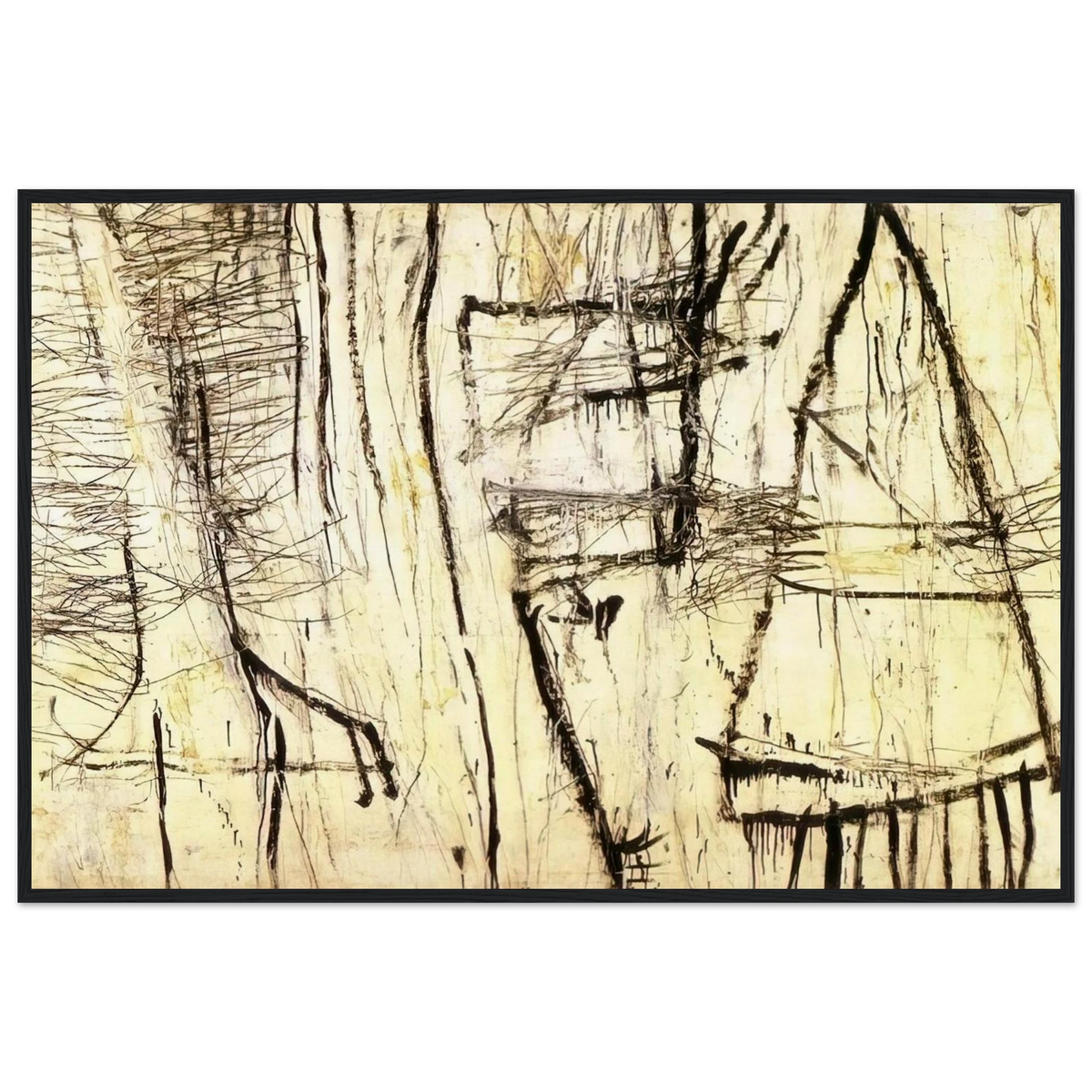 Tiznit Framed Poster | Cy Twombly Framed Prints Wall Art | Cy Twombly Store