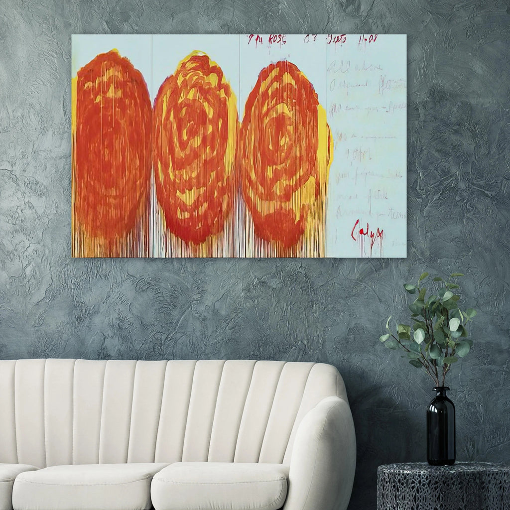 The Rose  II  Poster | Cy Twombly Poster | Cy Twombly Store