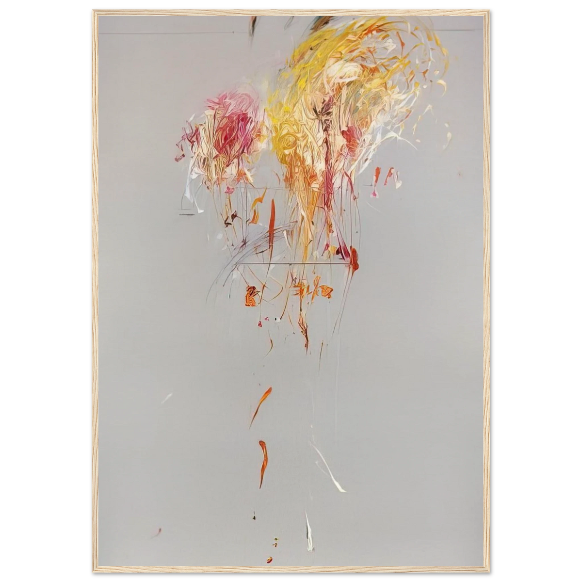Nine Discourses on Commodus, Part IX Framed Poster | Cy Twombly Framed Prints Wall Art | Cy Twombly Store