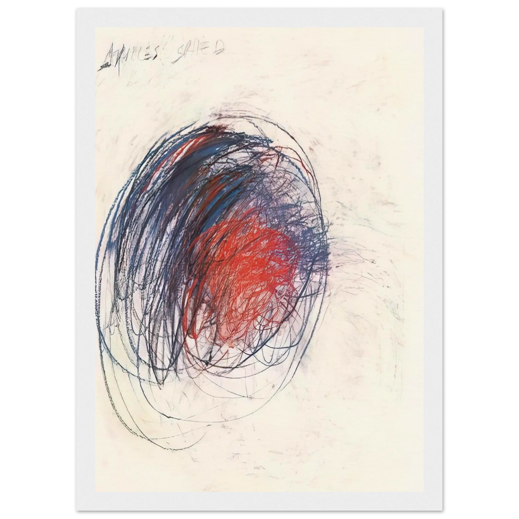Fifty Days at Iliam. Shield of Achilles Framed Poster | Cy Twombly Framed Prints Wall Art | Cy Twombly Store