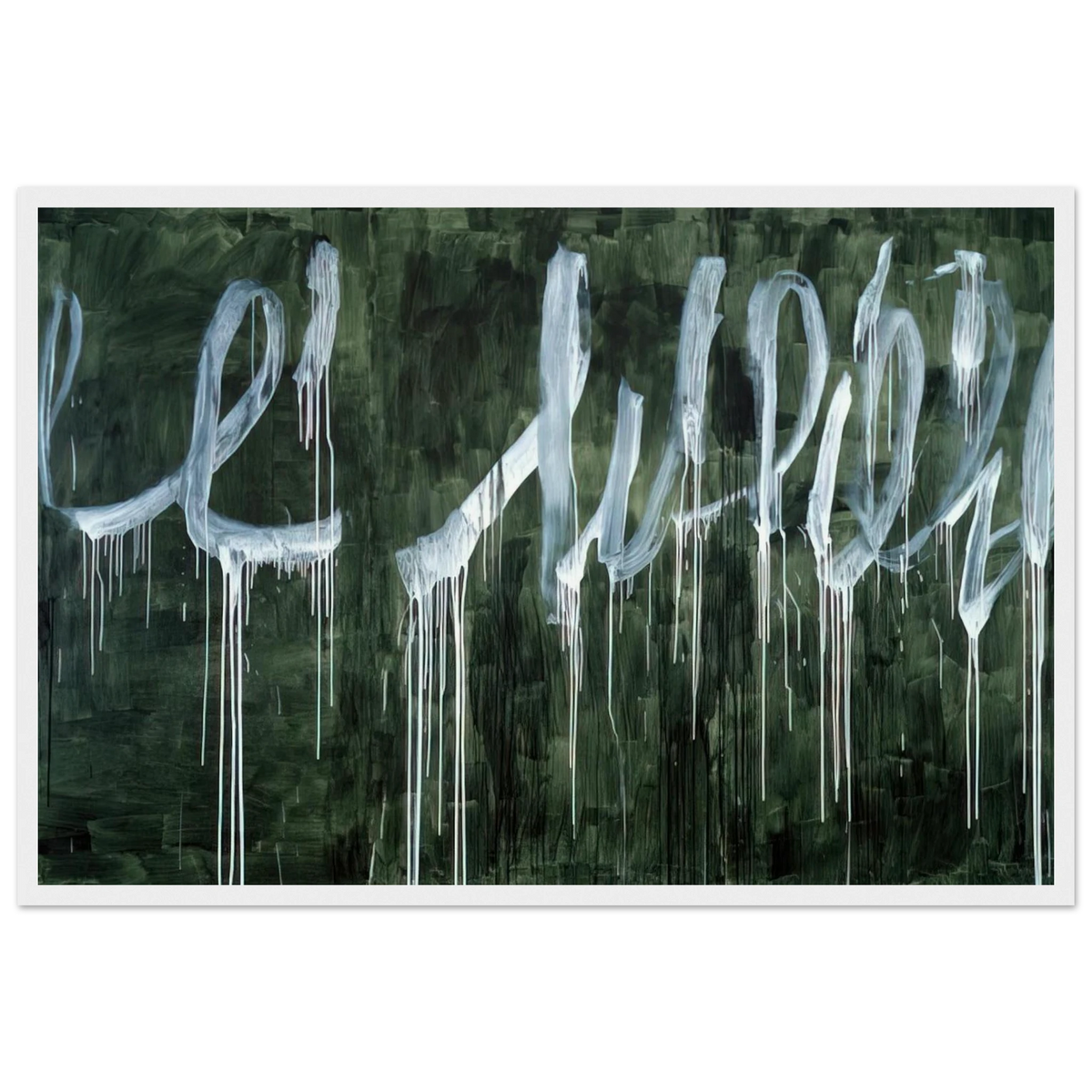III Notes From Salalah  Note I  Framed Poster | Cy Twombly Framed Prints Wall Art | Cy Twombly Store