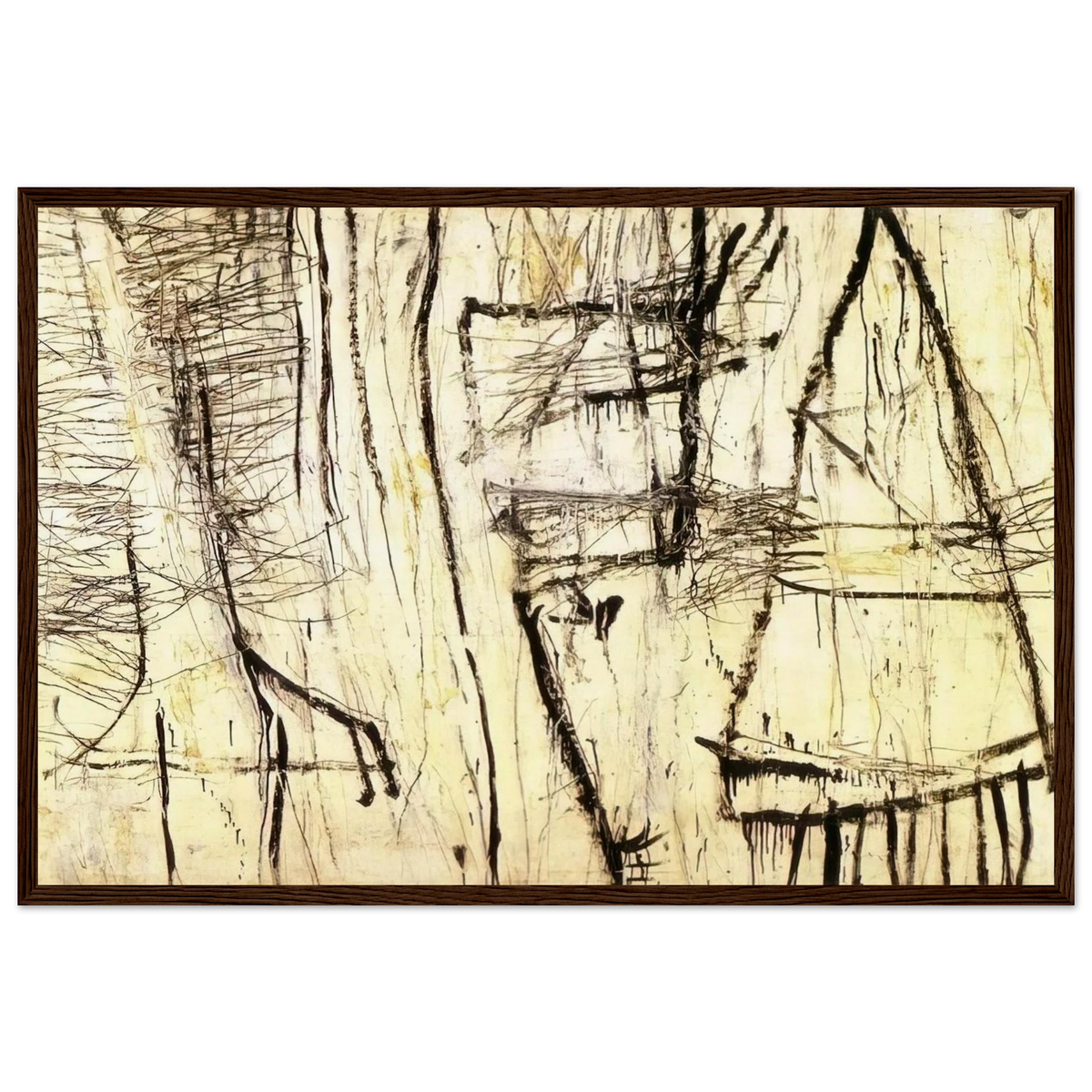 Tiznit Framed Poster | Cy Twombly Framed Prints Wall Art | Cy Twombly Store
