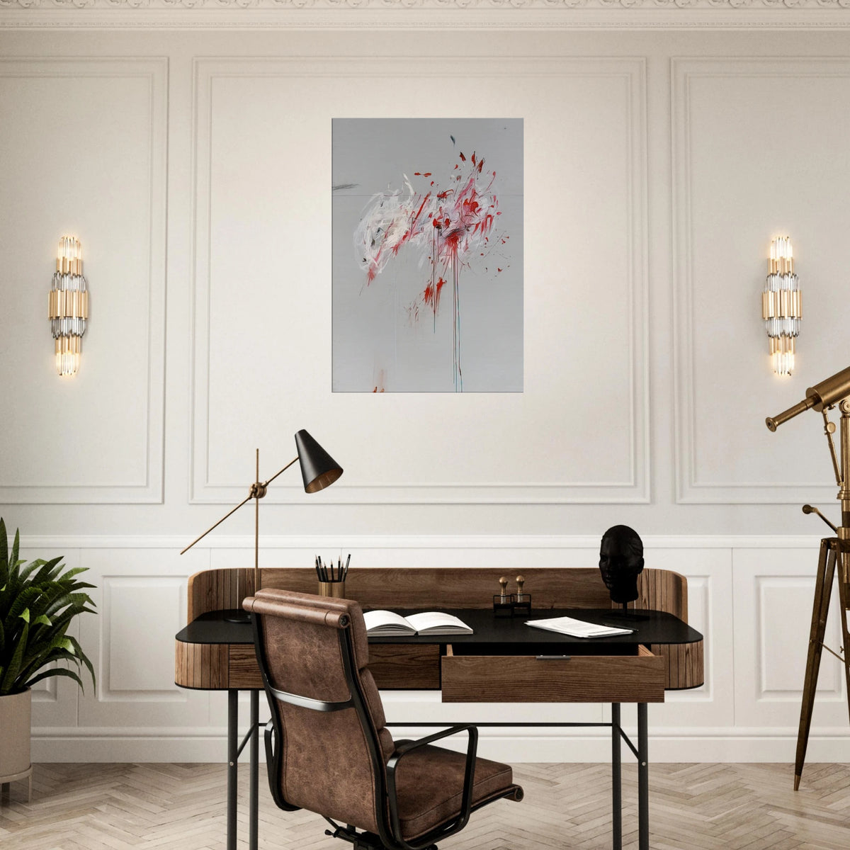 Nine Discourses on Commodus, Part III Canvas | Cy Twombly Canvas | Cy Twombly Store