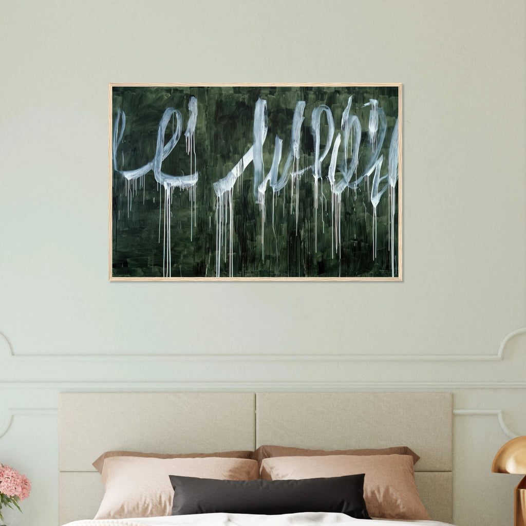 III Notes From Salalah  Note I  Framed Poster | Cy Twombly Framed Prints Wall Art | Cy Twombly Store