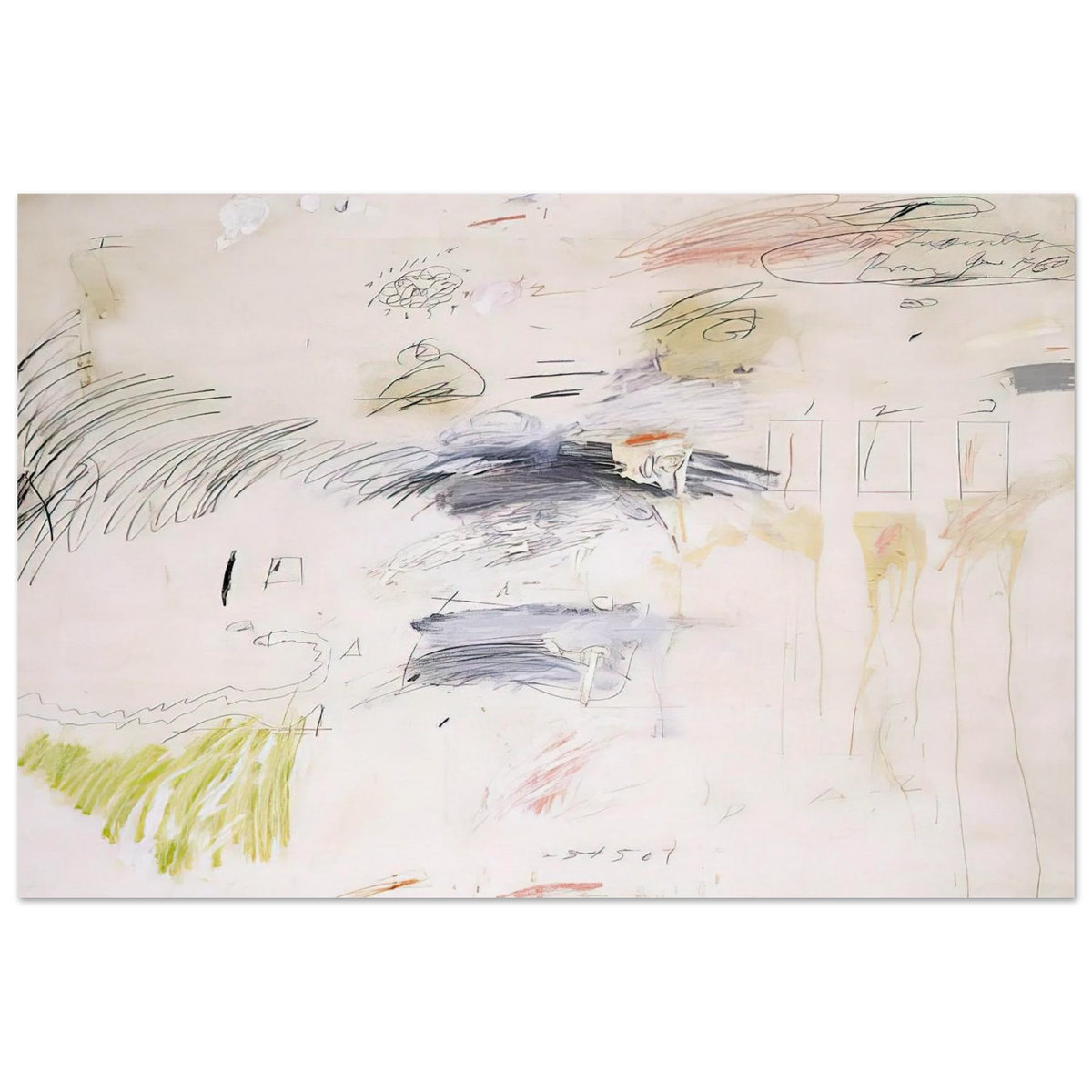 Untitled, Rome Poster | Cy Twombly Poster | Cy Twombly Store