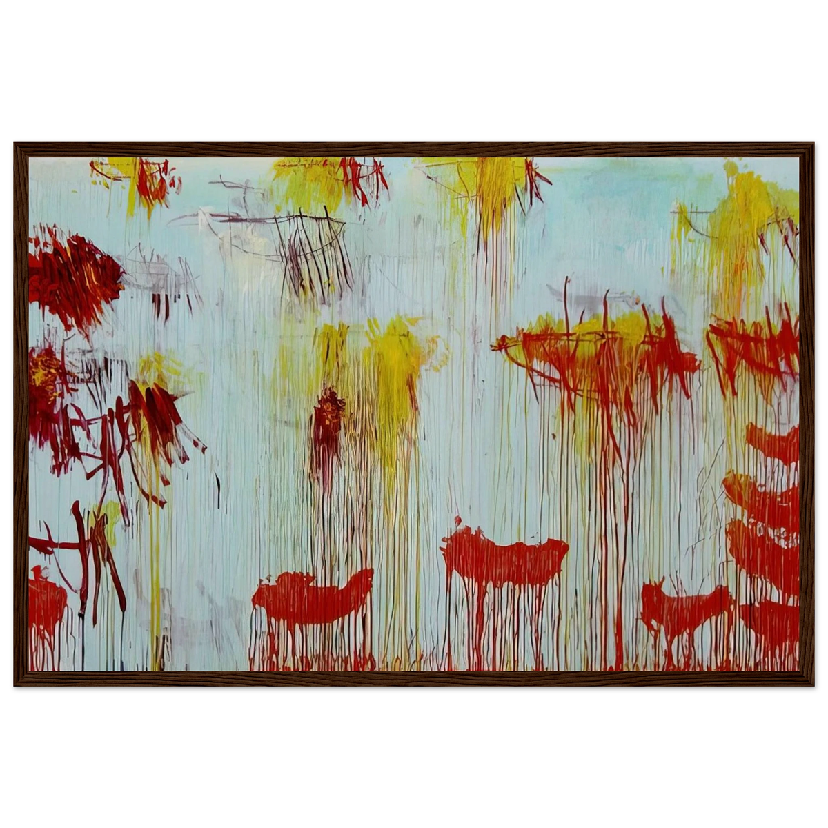 Lepanto, Part XI Framed Poster | Cy Twombly Framed Prints Wall Art | Cy Twombly Store