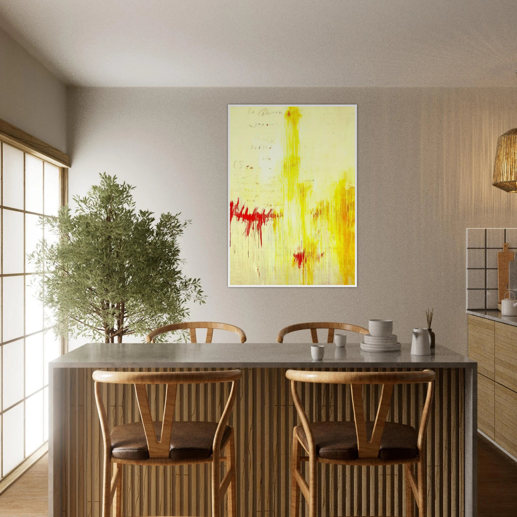 Quattro stagioni I. Estate Framed Poster | Cy Twombly Framed Prints Wall Art | Cy Twombly Store