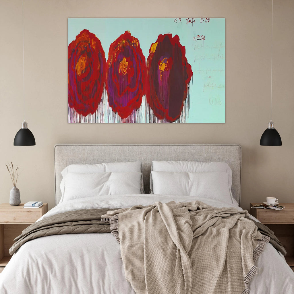 The Rose  IV  Poster | Cy Twombly Poster | Cy Twombly Store