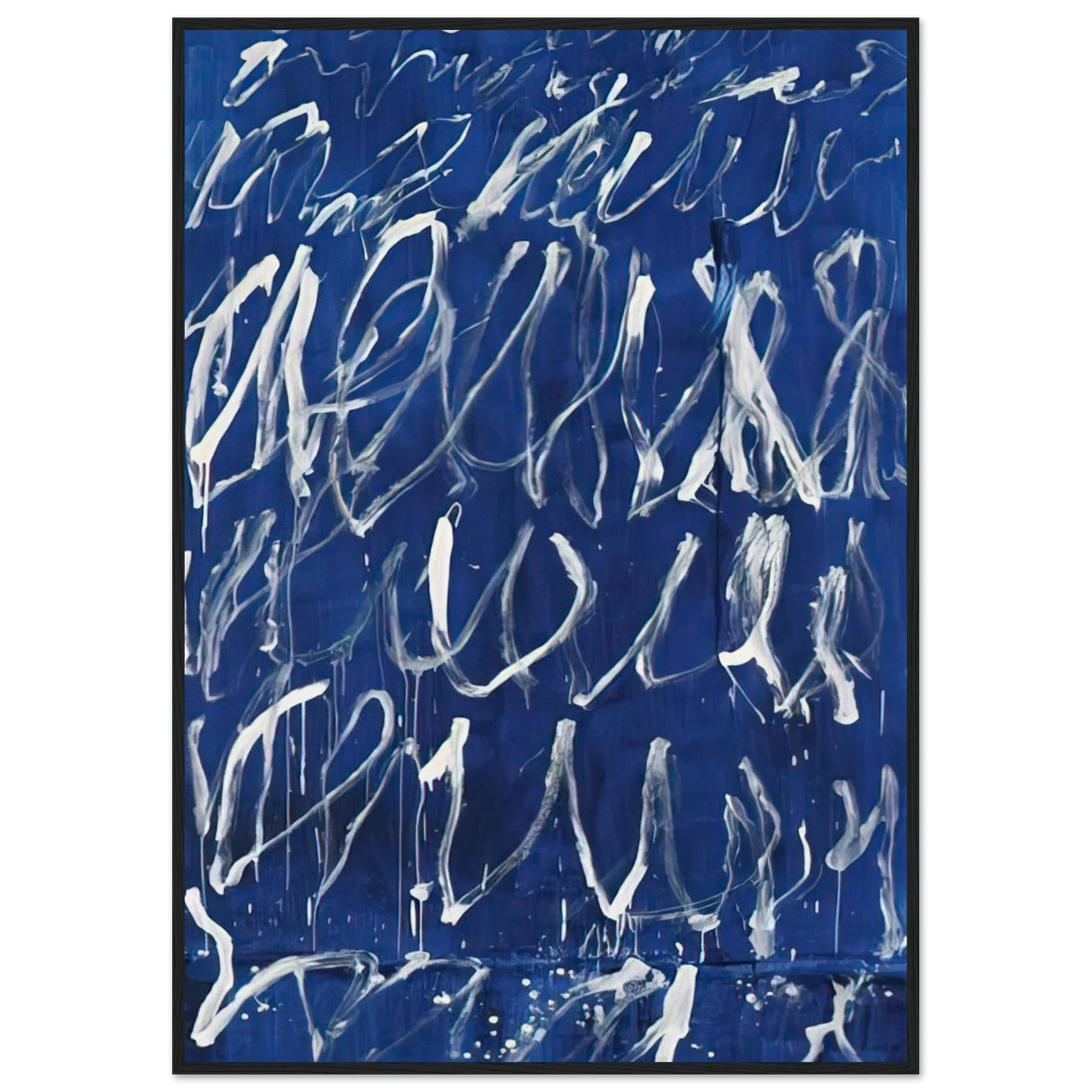 Untitled Framed Poster | Cy Twombly Framed Prints Wall Art | Cy Twombly Store