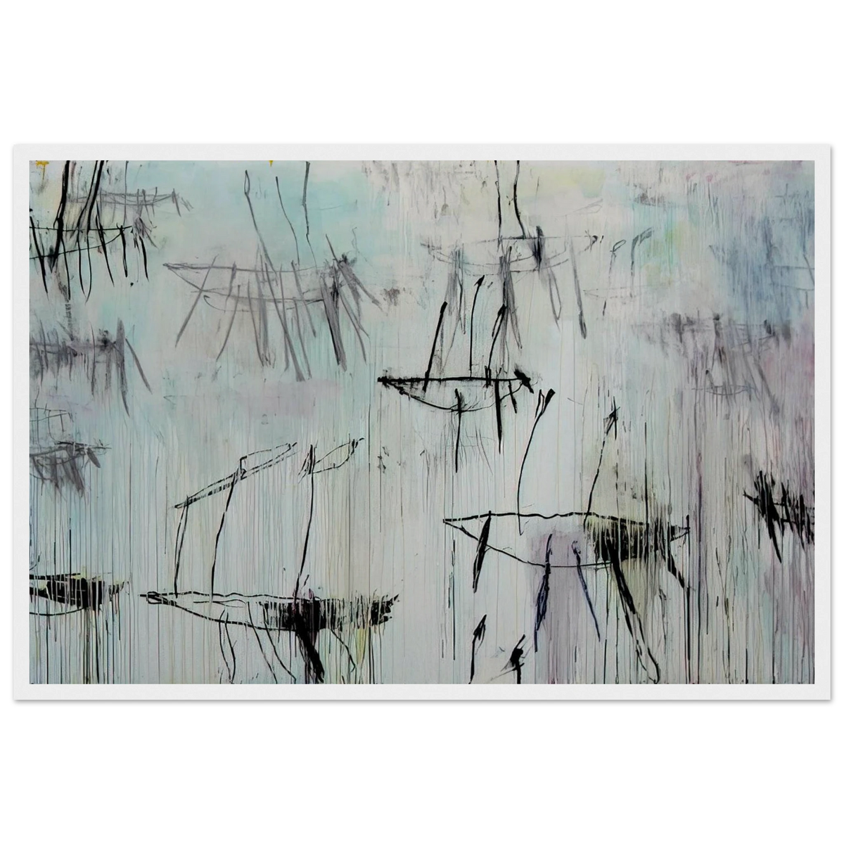 Lepanto, Part V Framed Poster | Cy Twombly Framed Prints Wall Art | Cy Twombly Store