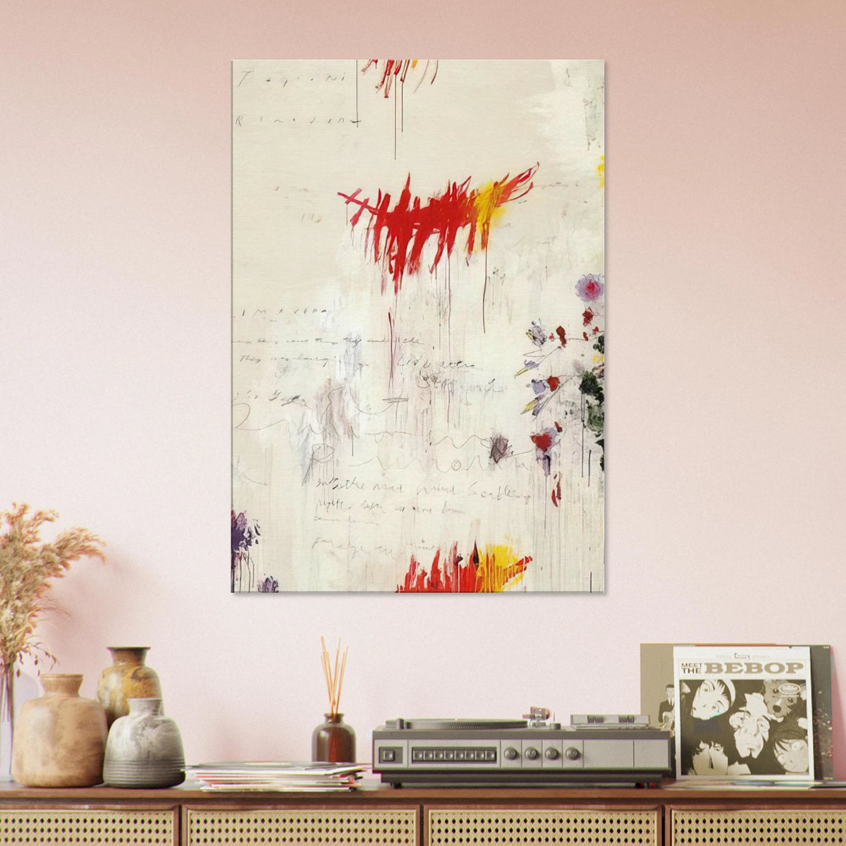 Quattro stagioni I. Primavera Canvas | Cy Twombly Canvas | Cy Twombly Store