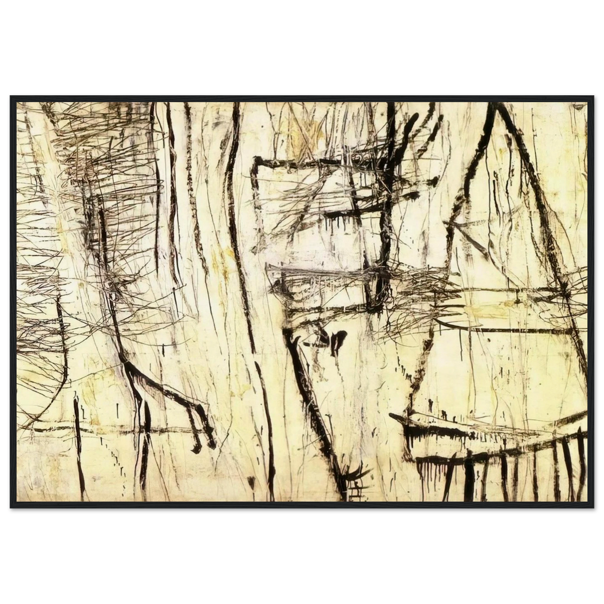 Tiznit Framed Poster | Cy Twombly Framed Prints Wall Art | Cy Twombly Store
