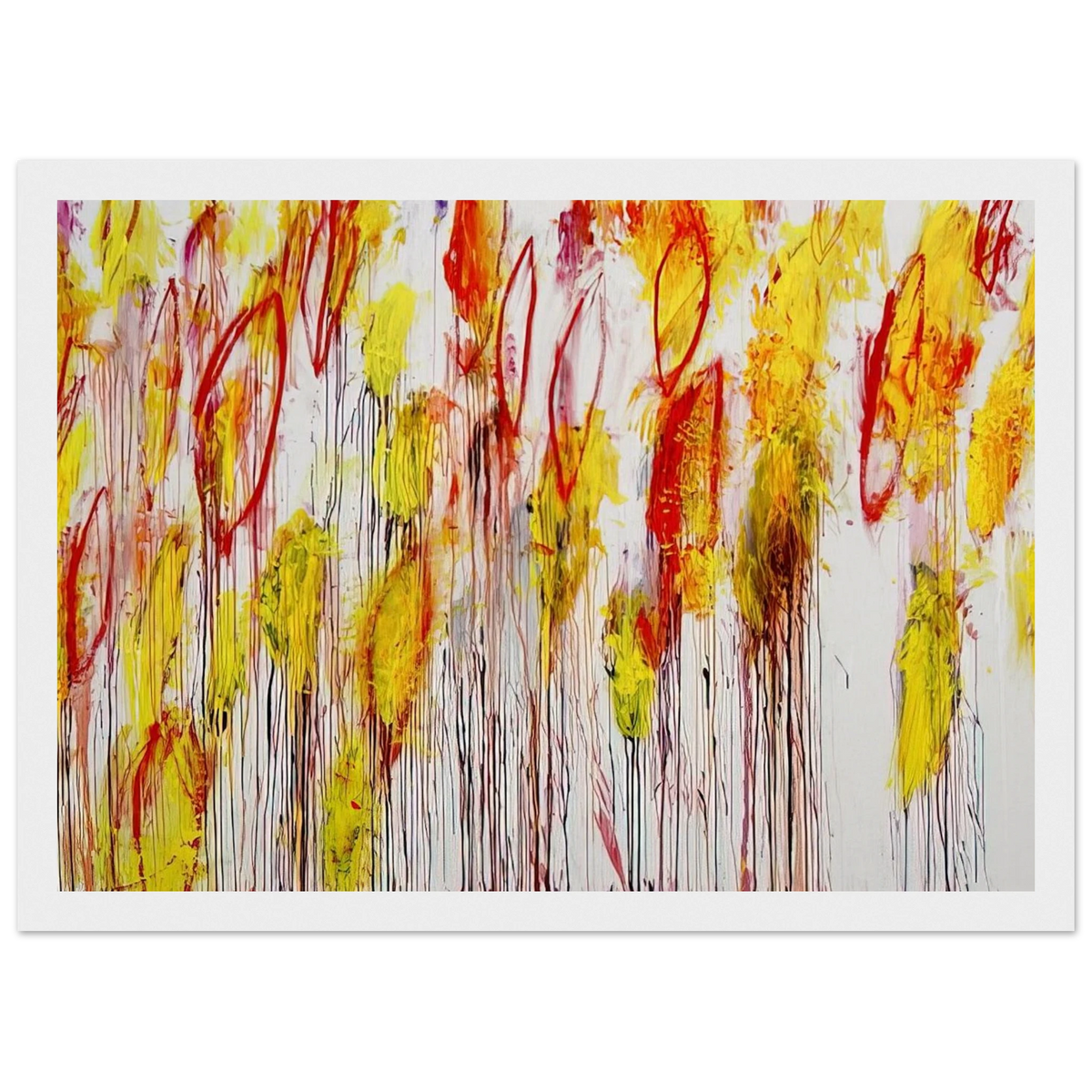 Lepanto, Part I Framed Poster | Cy Twombly Framed Prints Wall Art | Cy Twombly Store