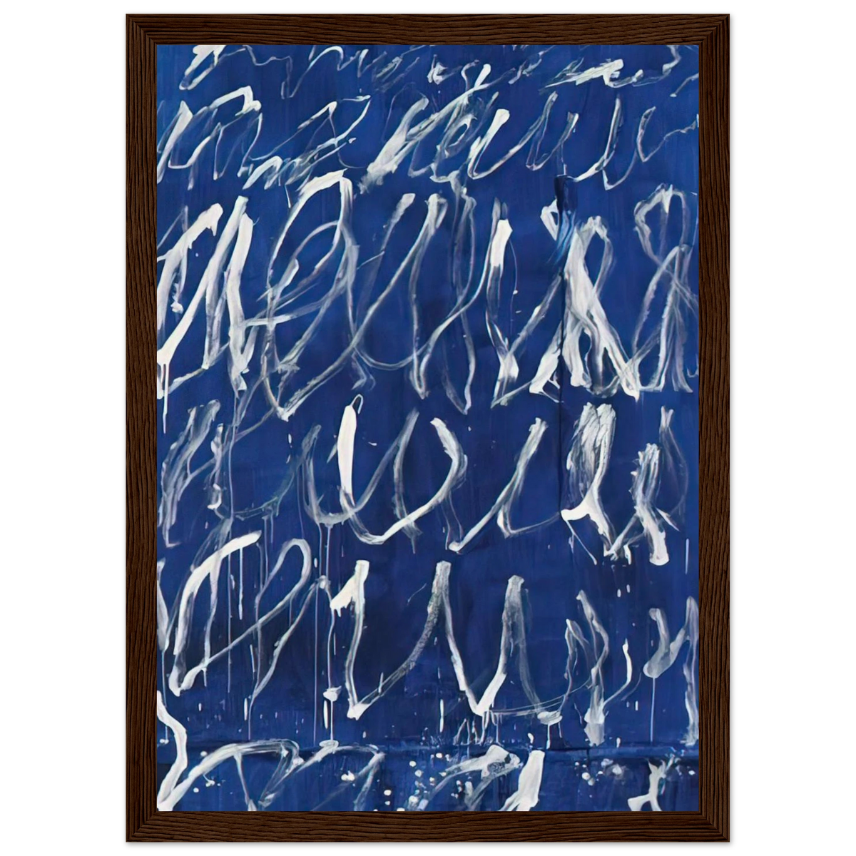 Untitled Framed Poster | Cy Twombly Framed Prints Wall Art | Cy Twombly Store