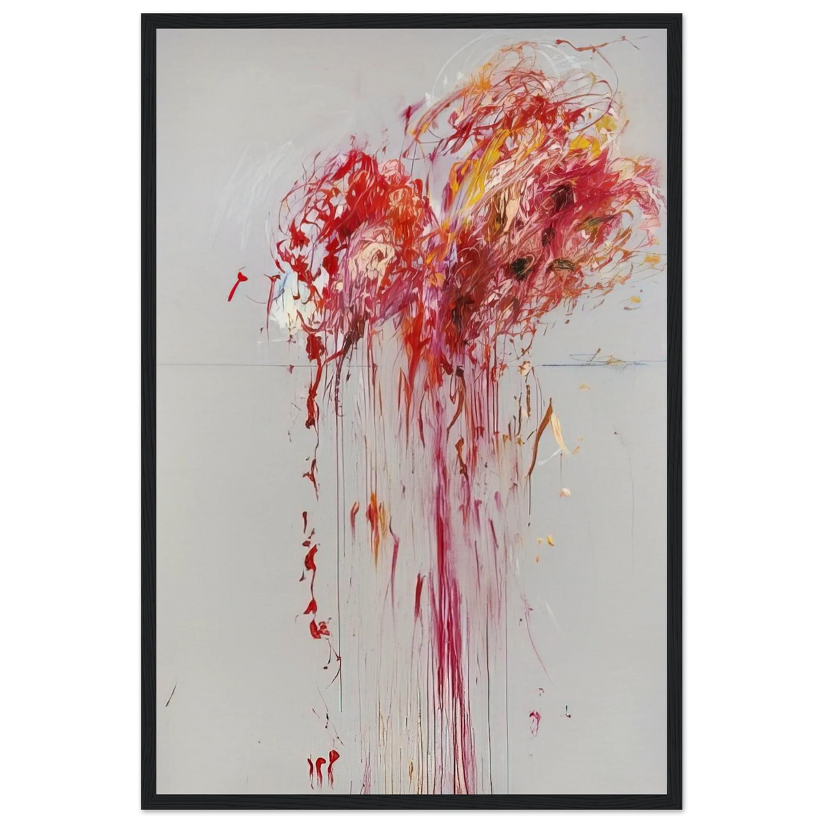 Nine Discourses on Commodus, Part VIII Framed Poster | Cy Twombly Framed Prints Wall Art | Cy Twombly Store