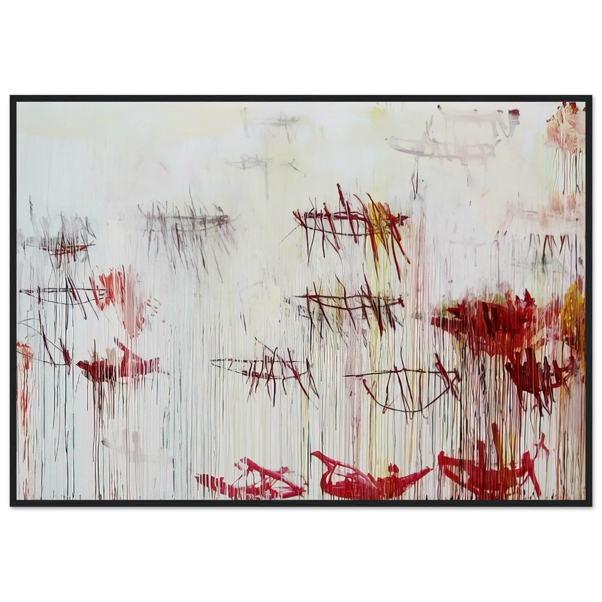 Lepanto, Part IX Framed Poster | Cy Twombly Framed Prints Wall Art | Cy Twombly Store