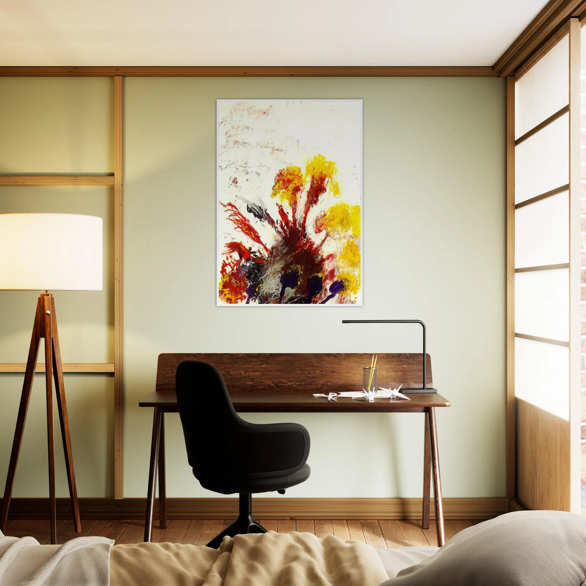Summer Madness Framed Poster | Cy Twombly Framed Prints Wall Art | Cy Twombly Store
