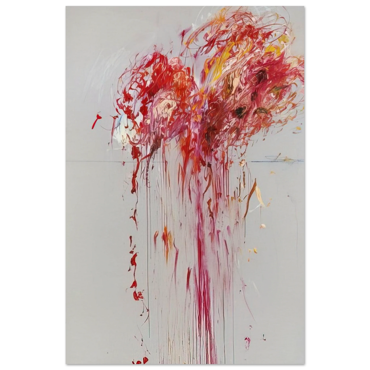 Nine Discourses on Commodus, Part VIII Poster | Cy Twombly Poster | Cy Twombly Store