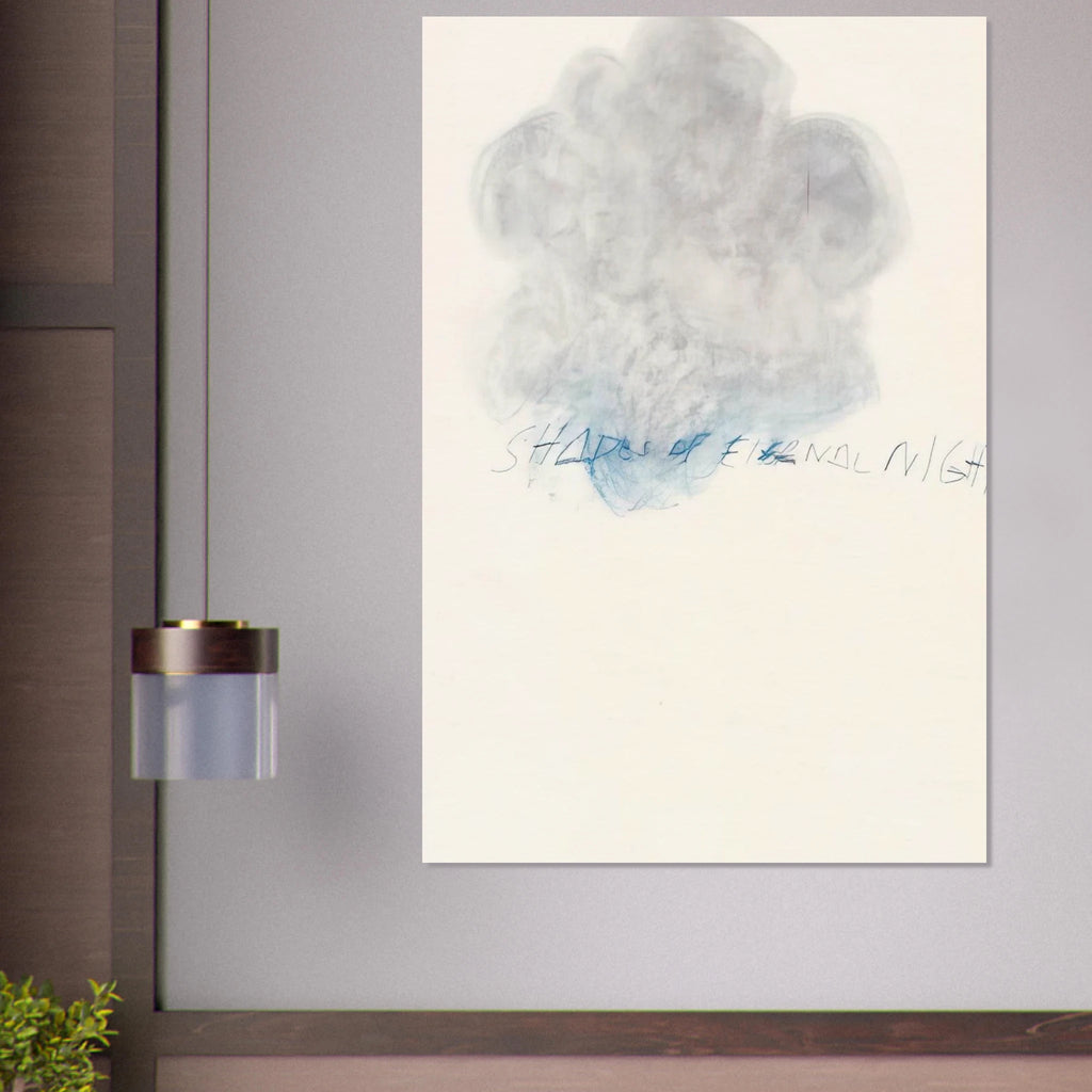 Fifty Days at Iliam. Shades of Eternal Night Poster | Cy Twombly Poster | Cy Twombly Store