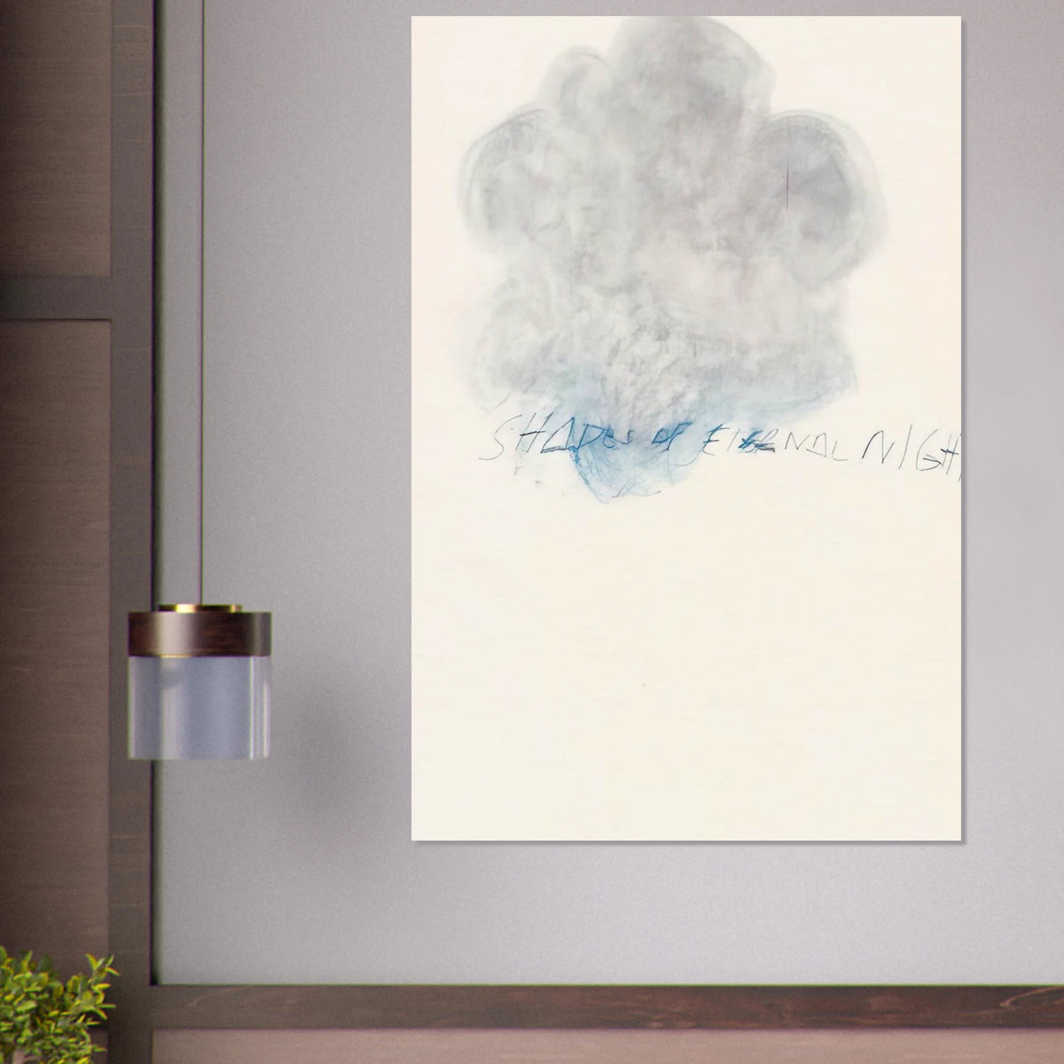 Fifty Days at Iliam. Shades of Eternal Night Poster | Cy Twombly Poster | Cy Twombly Store