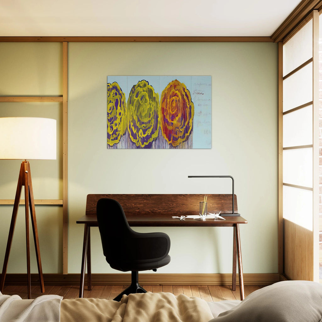 The Rose  III  Canvas | Cy Twombly Canvas | Cy Twombly Store