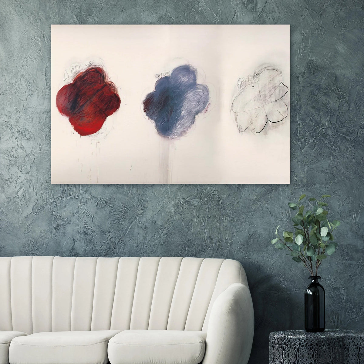 Fifty Days at Iliam. Shades of Achilles, Patroclus, and Hector Poster | Cy Twombly Poster | Cy Twombly Store