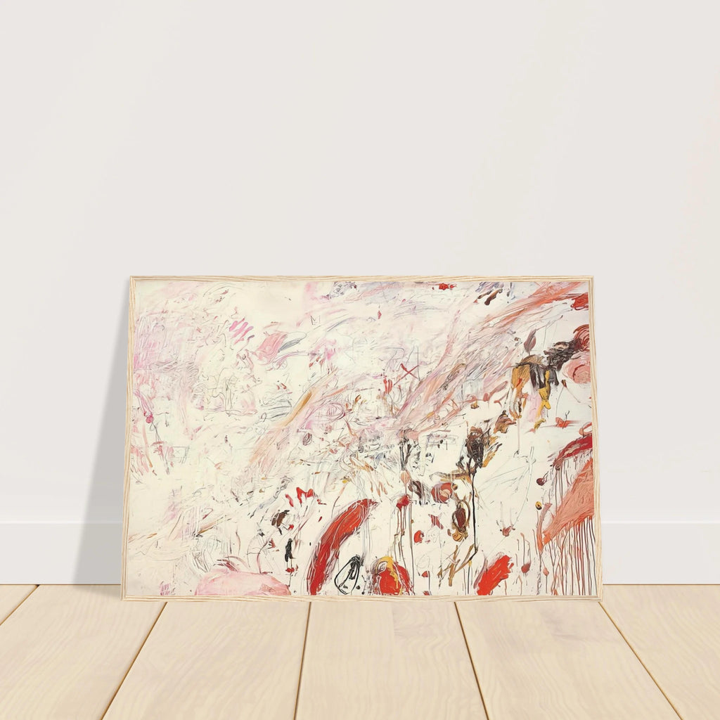 Ferragosto III Framed Poster | Cy Twombly Framed Prints Wall Art | Cy Twombly Store