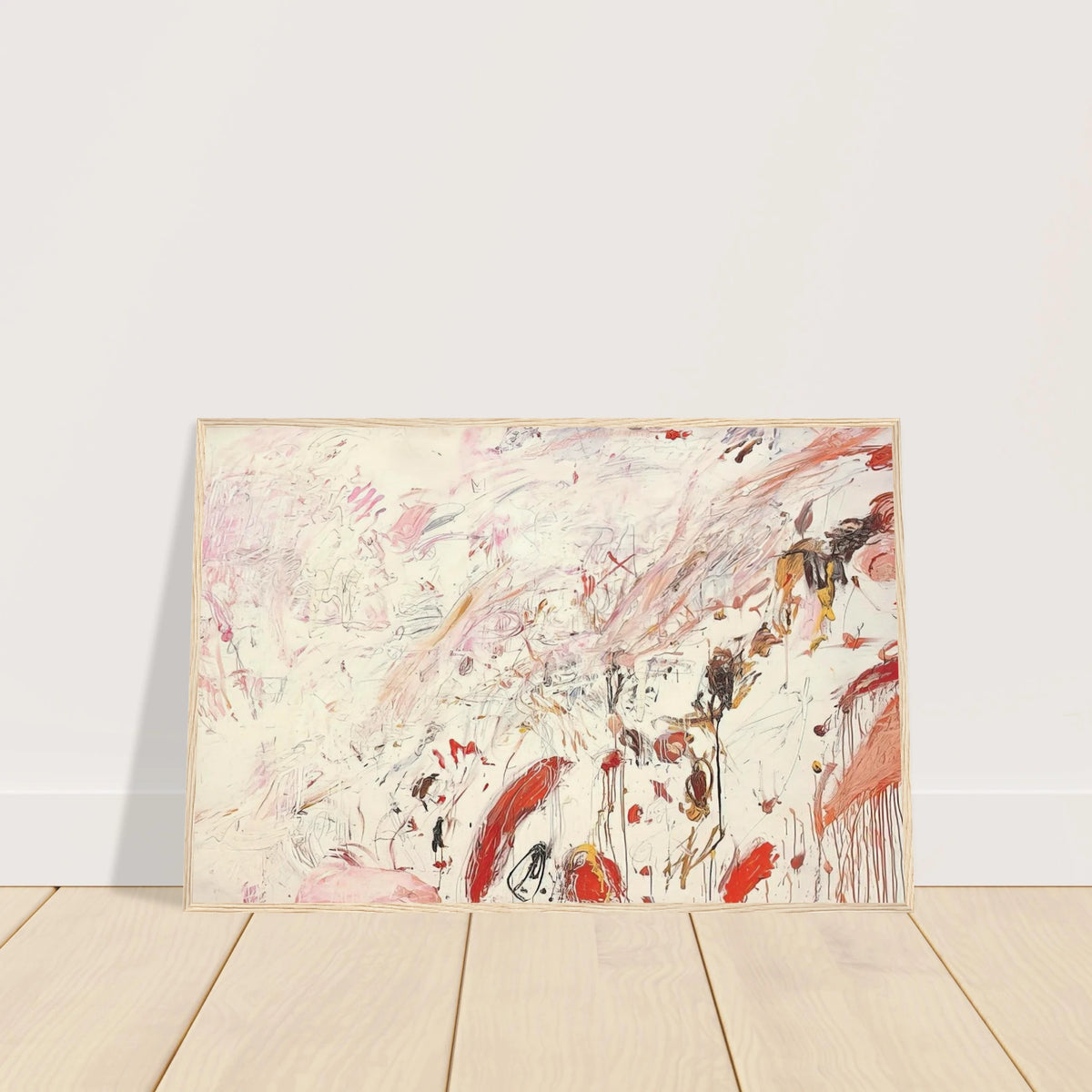 Ferragosto III Framed Poster | Cy Twombly Framed Prints Wall Art | Cy Twombly Store