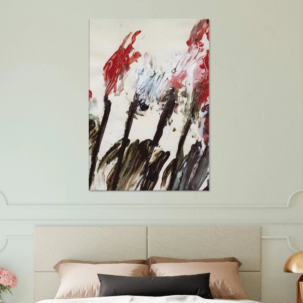 Nicola's Irises Canvas | Cy Twombly Canvas | Cy Twombly Store