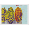 The Rose  III  Framed Poster | Cy Twombly Framed Prints Wall Art | Cy Twombly Store