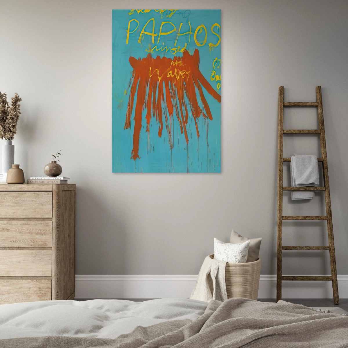 Leaving Paphos Ringed With Waves IV Poster | Cy Twombly Poster | Cy Twombly Store