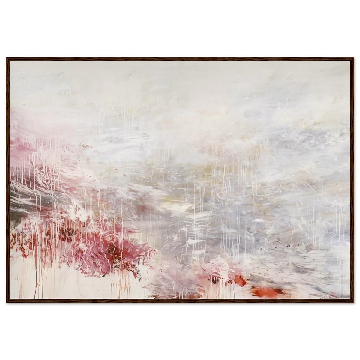 Hero and Leander  To Christopher Marlowe  [Rome] Framed Poster | Cy Twombly Framed Prints Wall Art | Cy Twombly Store