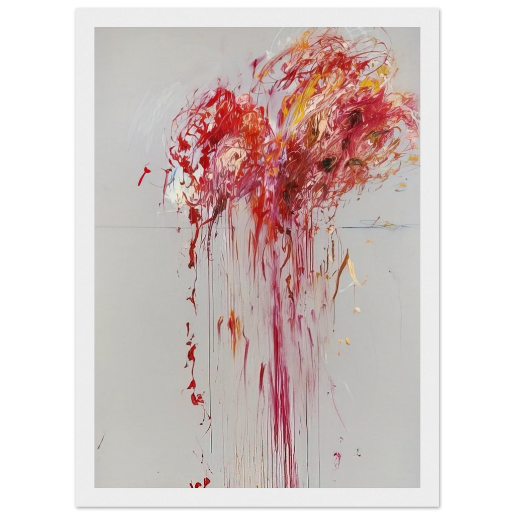 Nine Discourses on Commodus, Part VIII Framed Poster | Cy Twombly Framed Prints Wall Art | Cy Twombly Store