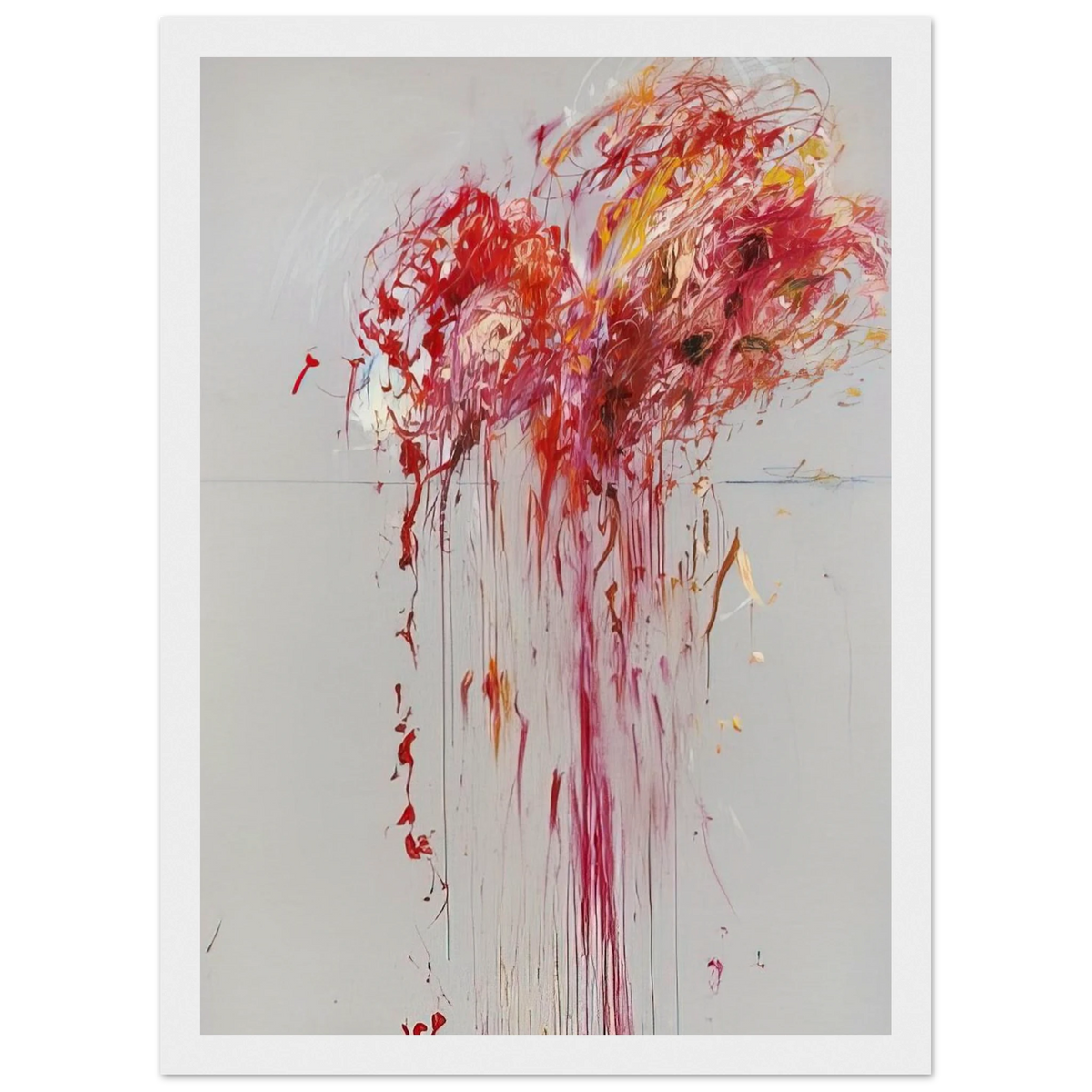 Nine Discourses on Commodus, Part VIII Framed Poster | Cy Twombly Framed Prints Wall Art | Cy Twombly Store