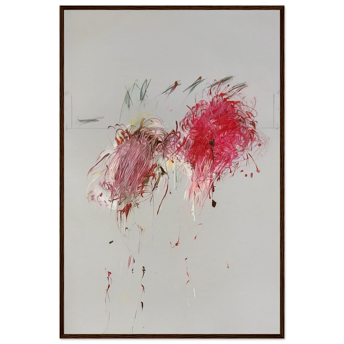 Nine Discourses on Commodus, , Part VII Framed Poster | Cy Twombly Framed Prints Wall Art | Cy Twombly Store