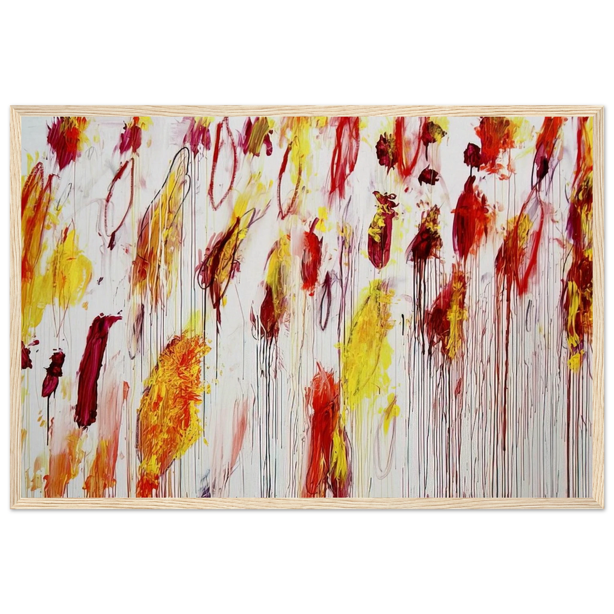 Lepanto, Part IV Framed Poster | Cy Twombly Framed Prints Wall Art | Cy Twombly Store