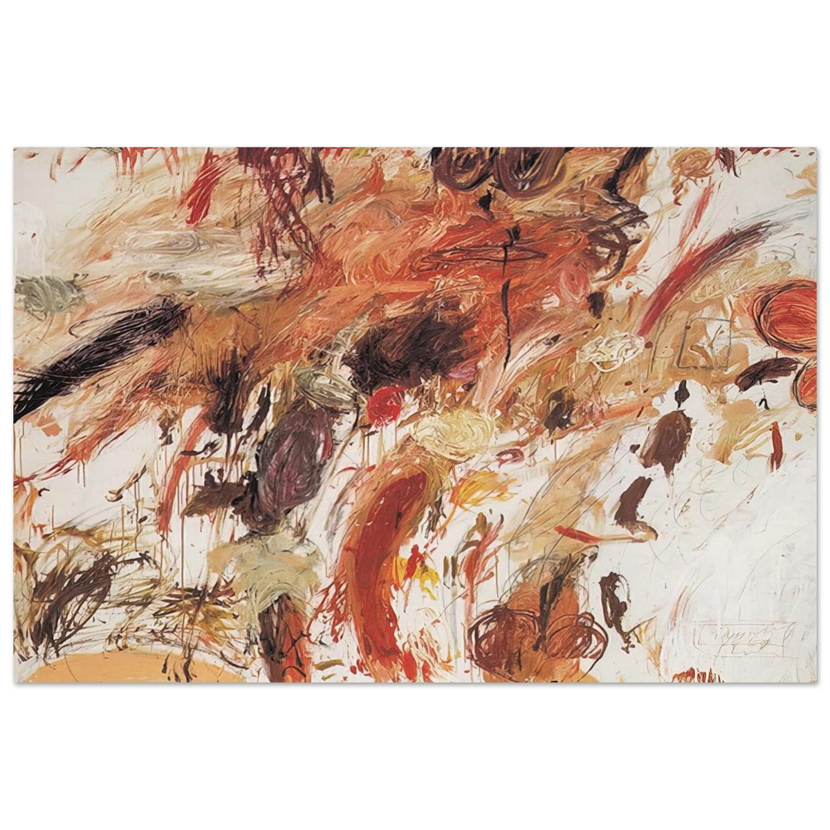Ferragosto V Poster | Cy Twombly Poster | Cy Twombly Store