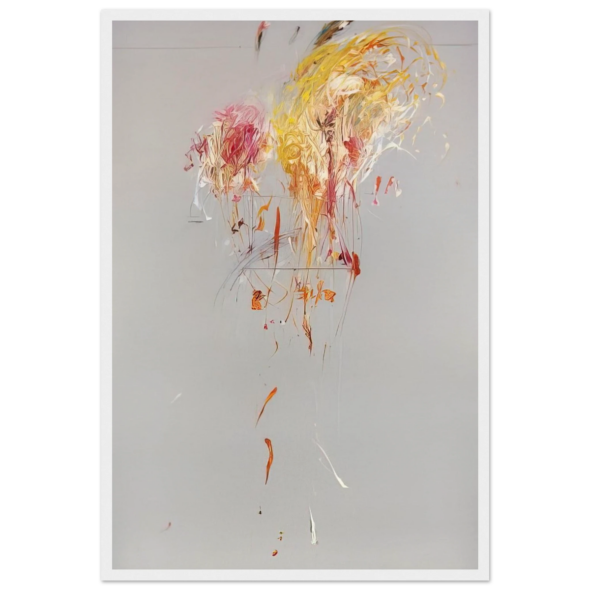 Nine Discourses on Commodus, Part IX Framed Poster | Cy Twombly Framed Prints Wall Art | Cy Twombly Store