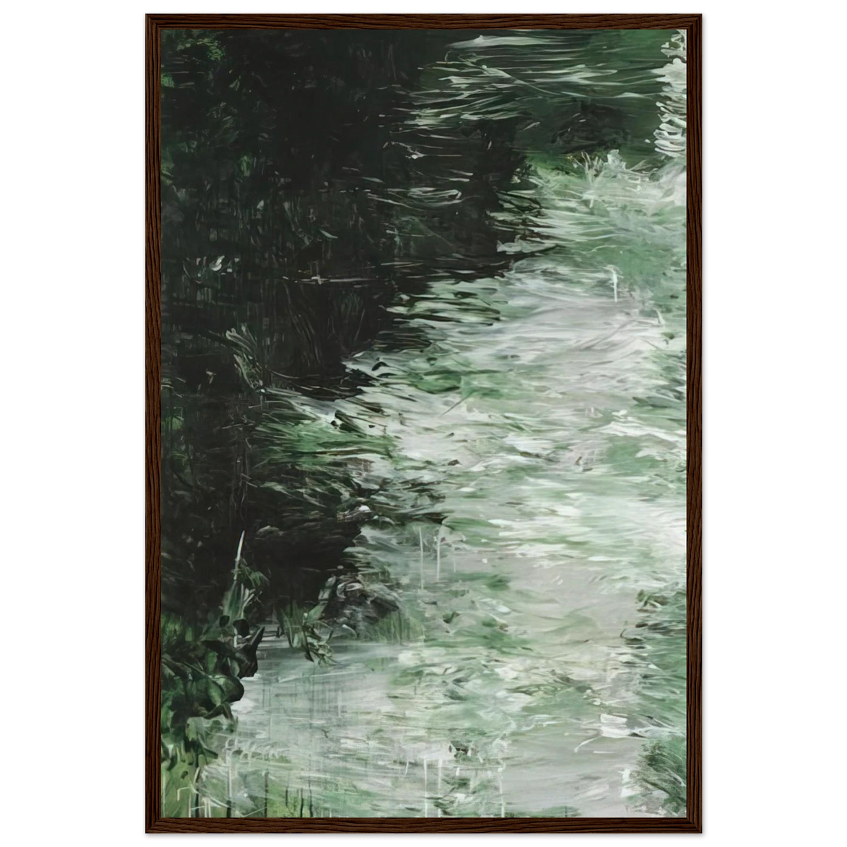Untitled Part VII Framed Poster | Cy Twombly Framed Prints Wall Art | Cy Twombly Store
