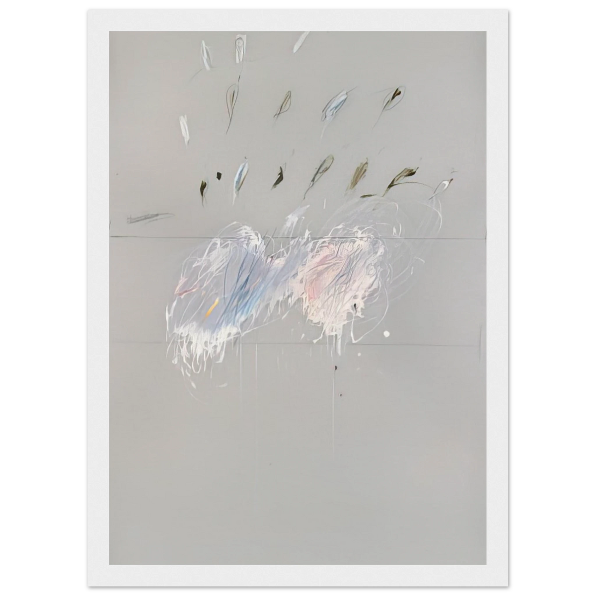 Nine Discourses on Commodus, Part VI Framed Poster | Cy Twombly Framed Prints Wall Art | Cy Twombly Store