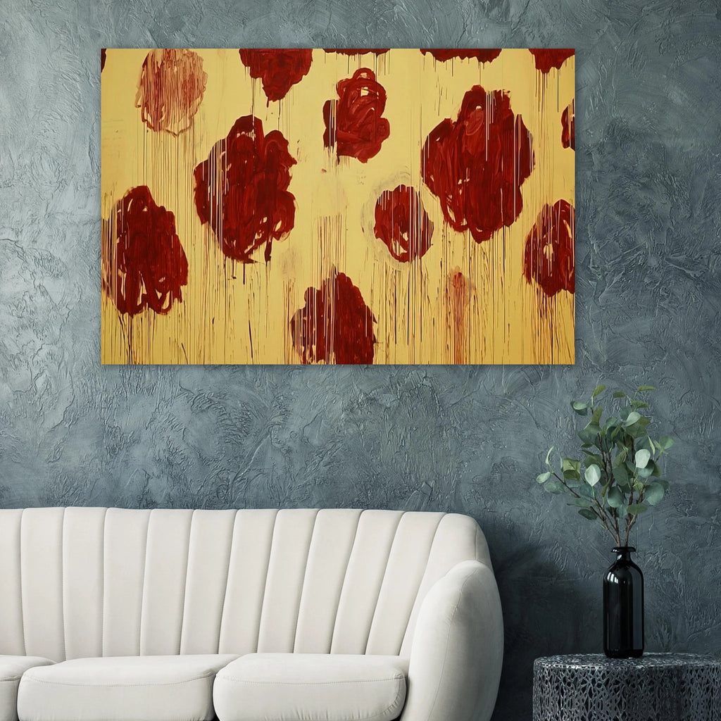 Untitled,  Blooming, A Scattering of Blossoms & Other Things  Poster | Cy Twombly Poster | Cy Twombly Store
