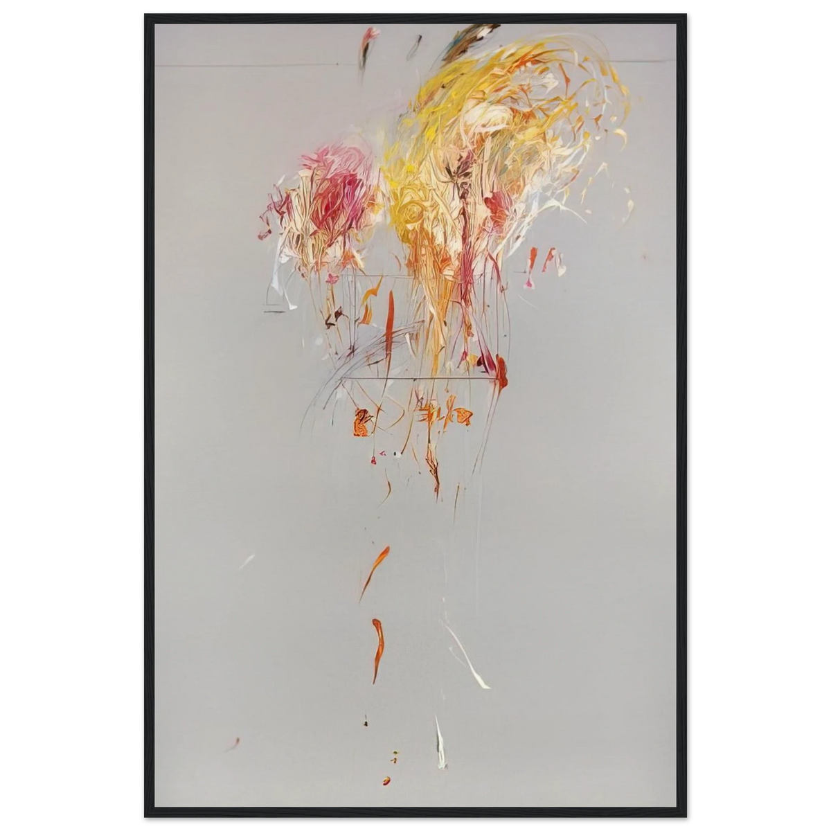 Nine Discourses on Commodus, Part IX Framed Poster | Cy Twombly Framed Prints Wall Art | Cy Twombly Store