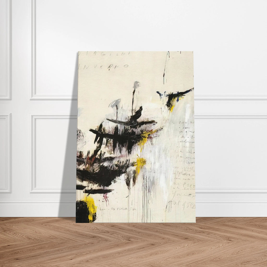 Quattro stagioni I. Inverno Canvas | Cy Twombly Canvas | Cy Twombly Store