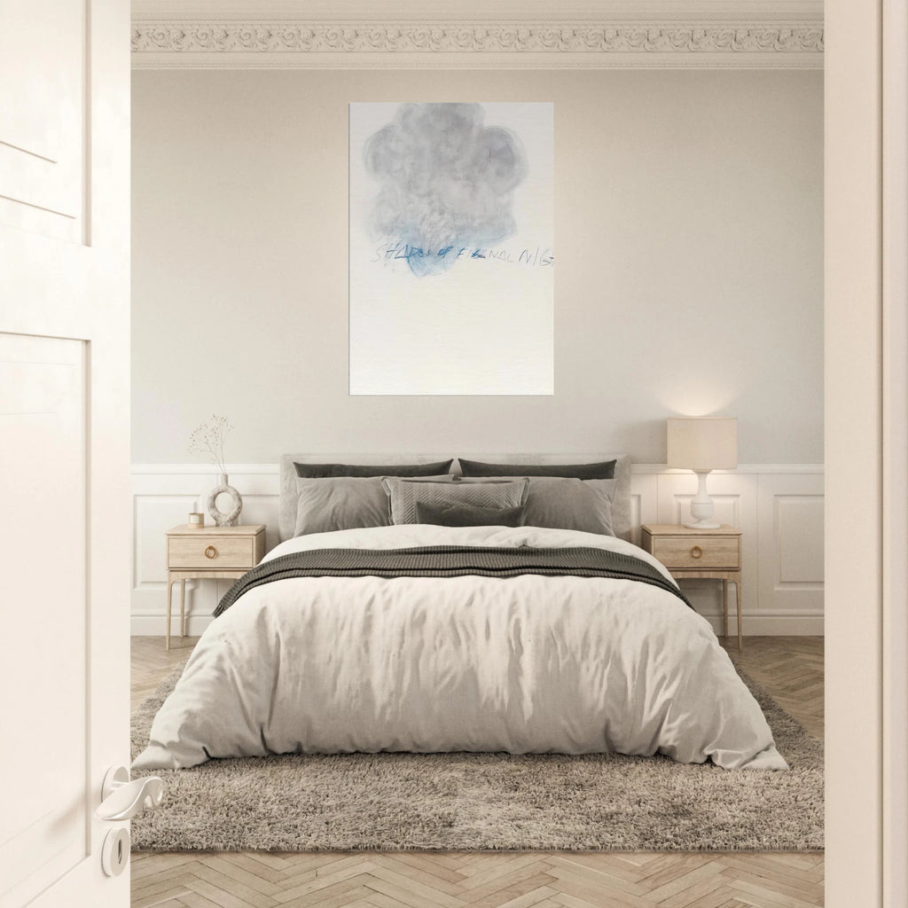 Fifty Days at Iliam. Shades of Eternal Night Canvas | Cy Twombly Canvas | Cy Twombly Store