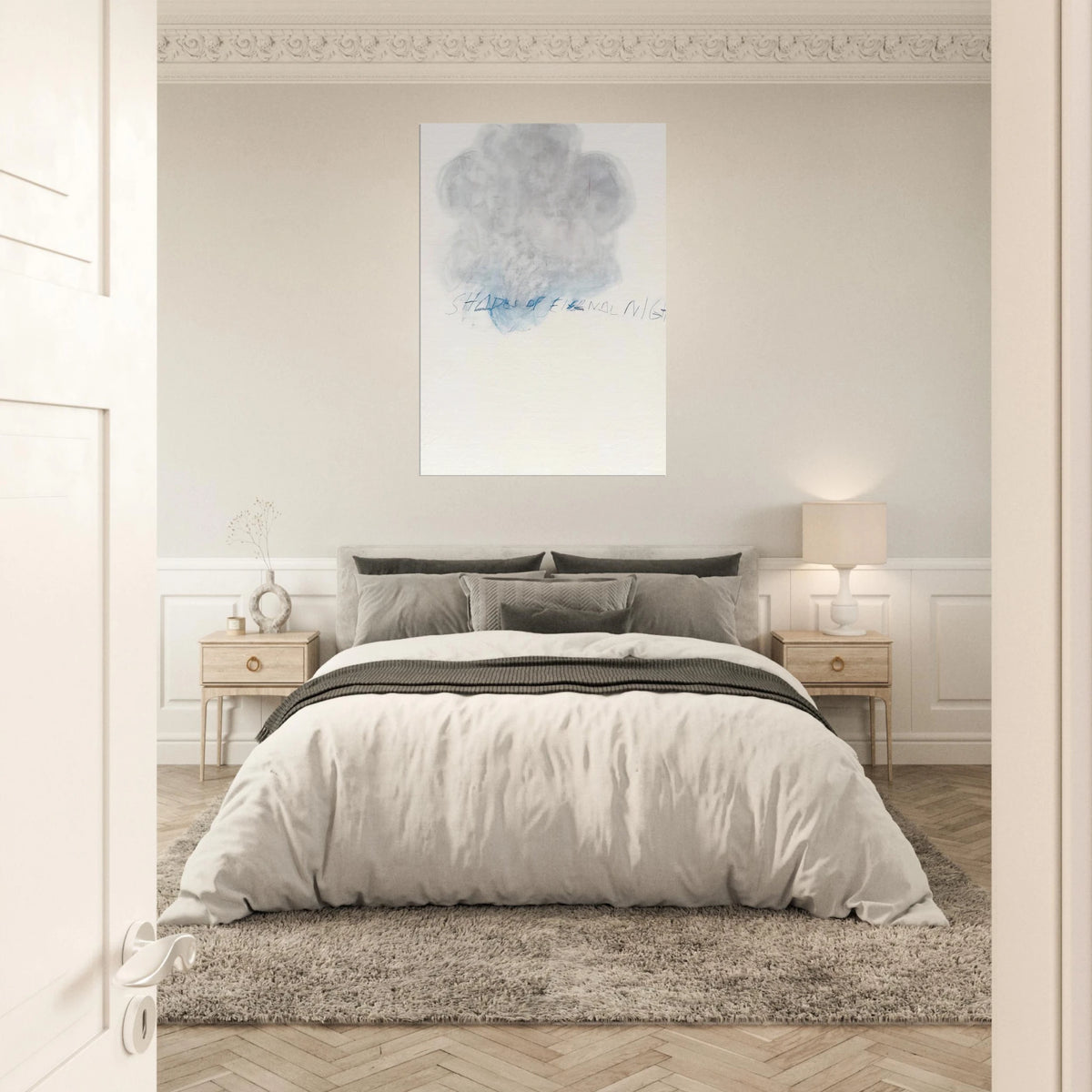 Fifty Days at Iliam. Shades of Eternal Night Canvas | Cy Twombly Canvas | Cy Twombly Store
