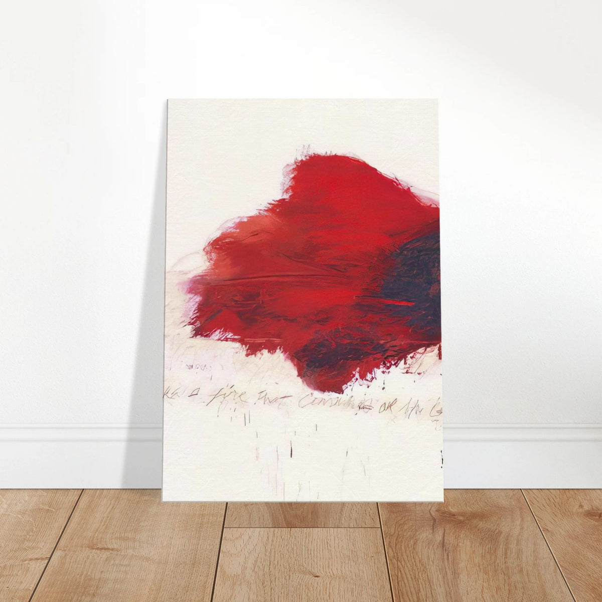 Fifty Days at Iliam. The Fire that Consumes All before It Canvas | Cy Twombly Canvas | Cy Twombly Store