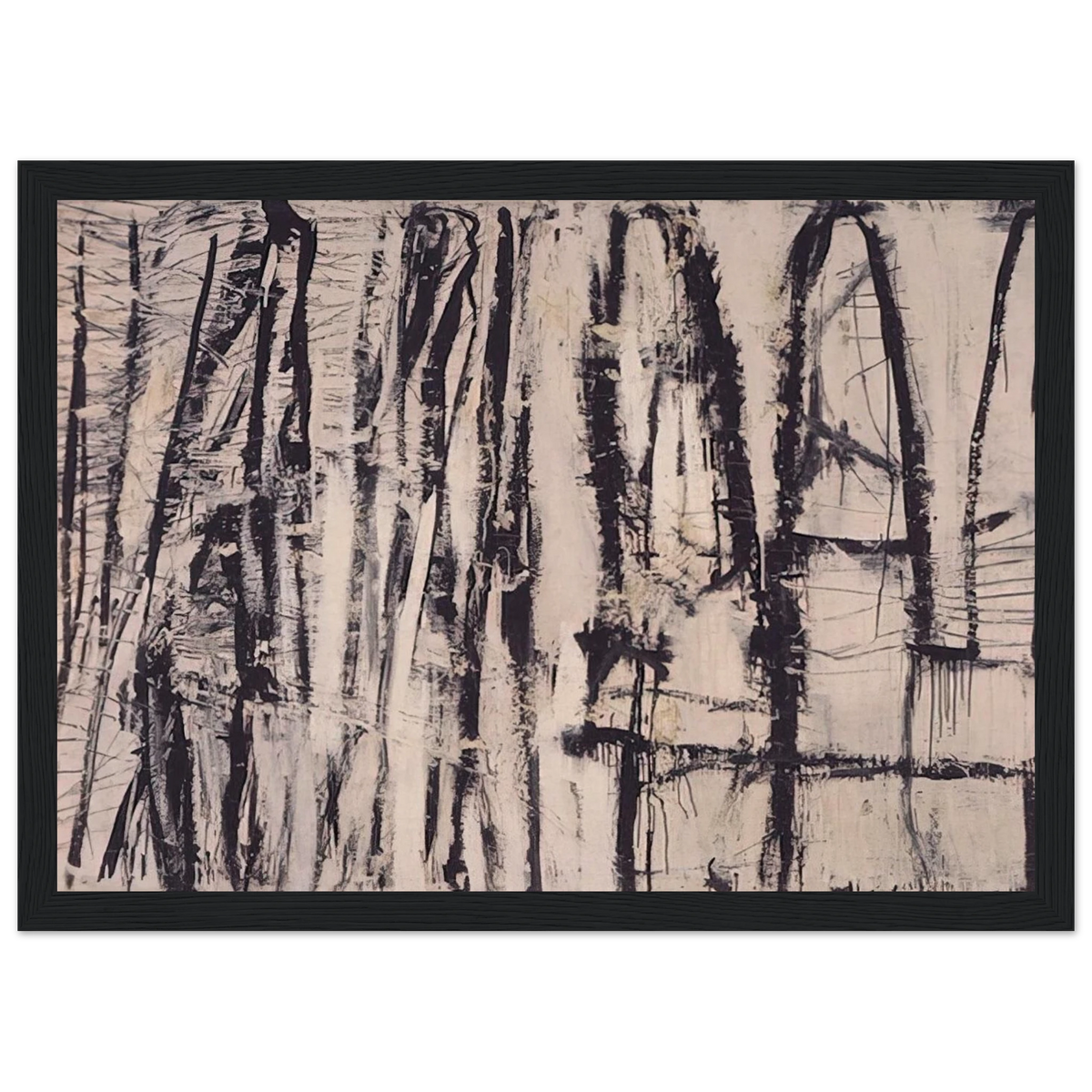 Quarzeat Framed Poster | Cy Twombly Framed Prints Wall Art | Cy Twombly Store
