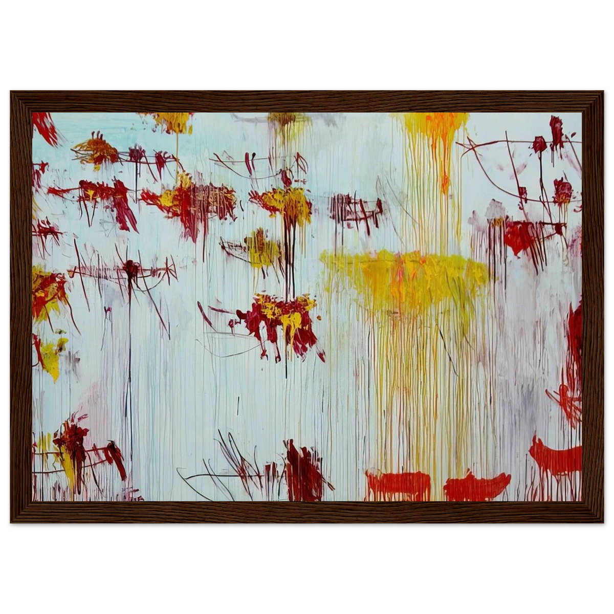 Lepanto, Part X Framed Poster | Cy Twombly Framed Prints Wall Art | Cy Twombly Store
