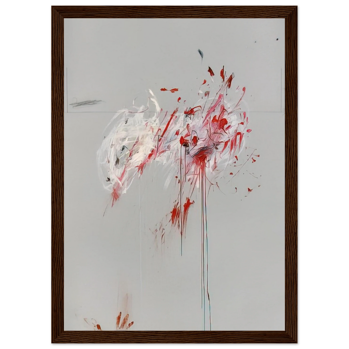 Nine Discourses on Commodus, Part III Framed Poster | Cy Twombly Framed Prints Wall Art | Cy Twombly Store