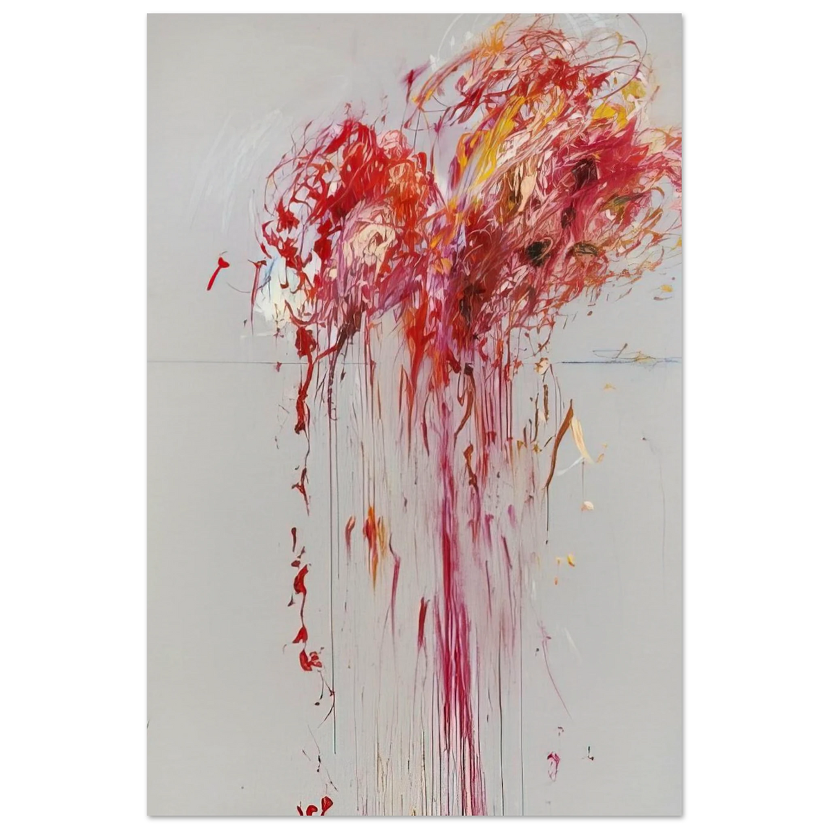 Nine Discourses on Commodus, Part VIII Poster | Cy Twombly Poster | Cy Twombly Store